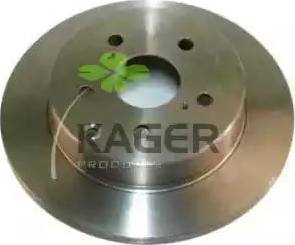 Kager 37-1147 - Тормозной диск autodnr.net