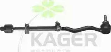 Kager 410023 - Наконечник рульової тяги, кульовий шарнір autocars.com.ua