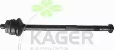 Kager 410052 - Осьовий шарнір, рульова тяга autocars.com.ua