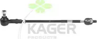 Kager 410089 - Поперечна рульова тяга autocars.com.ua