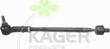 Kager 410097 - Наконечник рульової тяги, кульовий шарнір autocars.com.ua