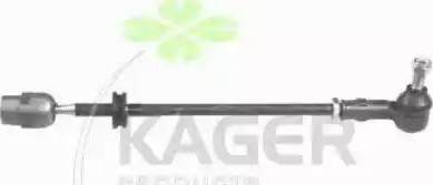 Kager 410125 - Поперечна рульова тяга autocars.com.ua