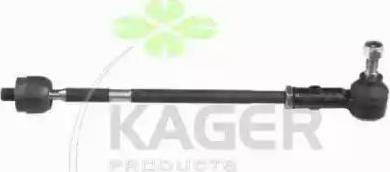 Kager 410185 - Поперечна рульова тяга autocars.com.ua