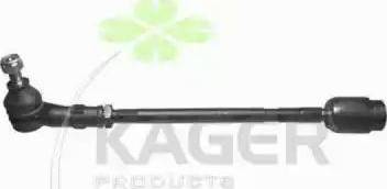 Kager 410207 - Поперечна рульова тяга autocars.com.ua