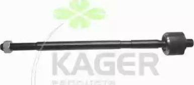 Kager 410257 - Осьовий шарнір, рульова тяга autocars.com.ua