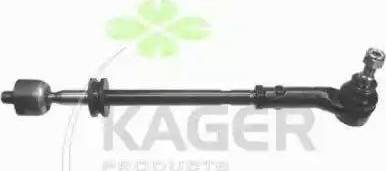 Kager 410408 - Наконечник рульової тяги, кульовий шарнір autocars.com.ua