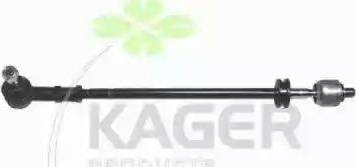 Kager 410427 - Поперечна рульова тяга autocars.com.ua