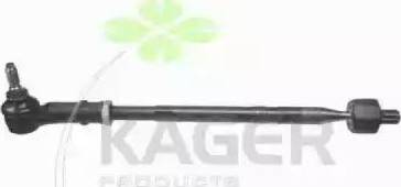 Kager 410438 - Наконечник рульової тяги, кульовий шарнір autocars.com.ua