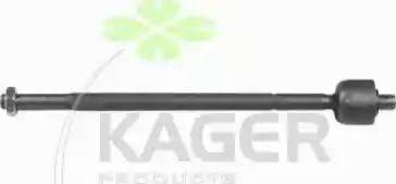Kager 410480 - Осьовий шарнір, рульова тяга autocars.com.ua