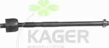 Kager 410538 - Осьовий шарнір, рульова тяга autocars.com.ua