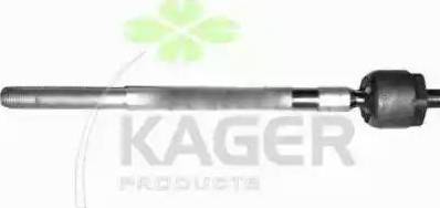 Kager 410545 - Осьовий шарнір, рульова тяга autocars.com.ua