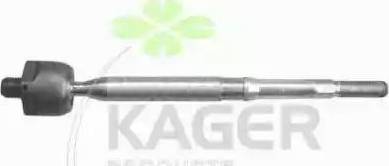Kager 410546 - Осьовий шарнір, рульова тяга autocars.com.ua