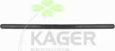 Kager 410554 - Осьовий шарнір, рульова тяга autocars.com.ua