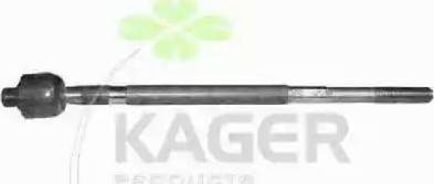 Kager 410560 - Осьовий шарнір, рульова тяга autocars.com.ua