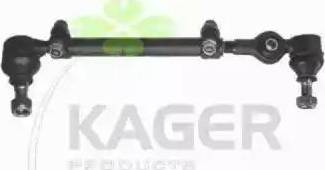 Kager 41-0662 - Поперечная рулевая тяга avtokuzovplus.com.ua