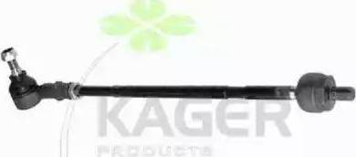 Kager 410668 - Наконечник рульової тяги, кульовий шарнір autocars.com.ua