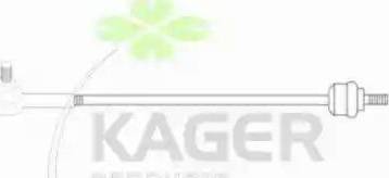 Kager 41-0680 - Поперечна рульова тяга autocars.com.ua