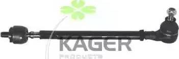 Kager 410789 - Поперечна рульова тяга autocars.com.ua