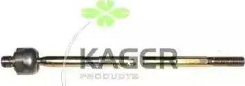 Kager 410881 - Осьовий шарнір, рульова тяга autocars.com.ua