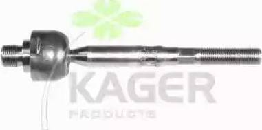 Kager 410886 - Осьовий шарнір, рульова тяга autocars.com.ua