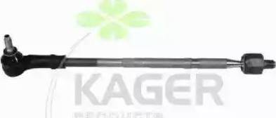 Kager 410889 - Наконечник рульової тяги, кульовий шарнір autocars.com.ua