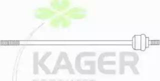 Kager 410912 - Осьовий шарнір, рульова тяга autocars.com.ua