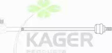 Kager 410938 - Наконечник рульової тяги, кульовий шарнір autocars.com.ua