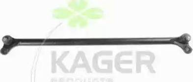 Kager 410984 - Осьовий шарнір, рульова тяга autocars.com.ua
