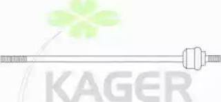 Kager 411056 - Осевой шарнир, рулевая тяга autodnr.net