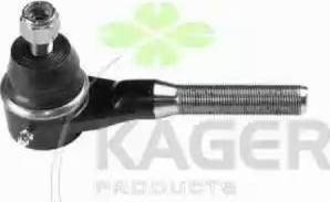 Kager 430067 - Наконечник рульової тяги, кульовий шарнір autocars.com.ua