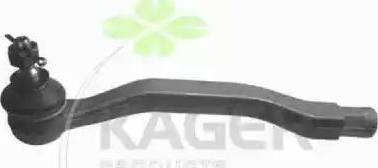 Kager 430075 - Наконечник рульової тяги, кульовий шарнір autocars.com.ua
