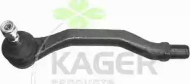 Kager 430255 - Наконечник рульової тяги, кульовий шарнір autocars.com.ua