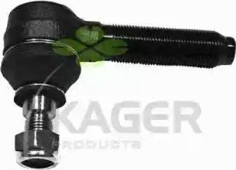 Kager 430311 - Наконечник рулевой тяги, шарнир avtokuzovplus.com.ua