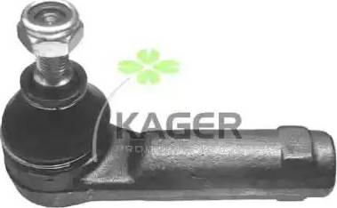 Kager 430358 - Наконечник рульової тяги, кульовий шарнір autocars.com.ua