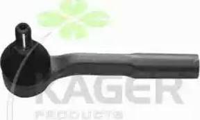 Kager 430839 - Наконечник рульової тяги, кульовий шарнір autocars.com.ua