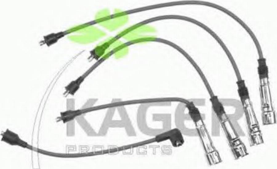 Kager 64-0131 - Комплект проводов зажигания avtokuzovplus.com.ua