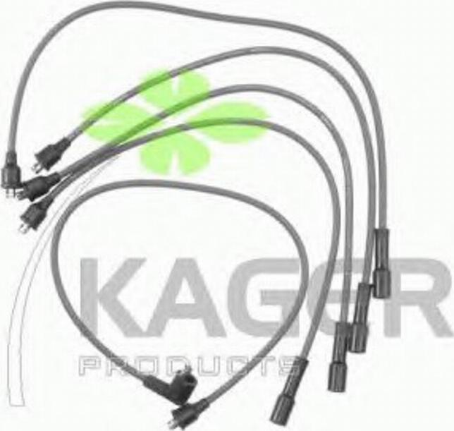 Kager 64-0173 - Комплект проводов зажигания avtokuzovplus.com.ua