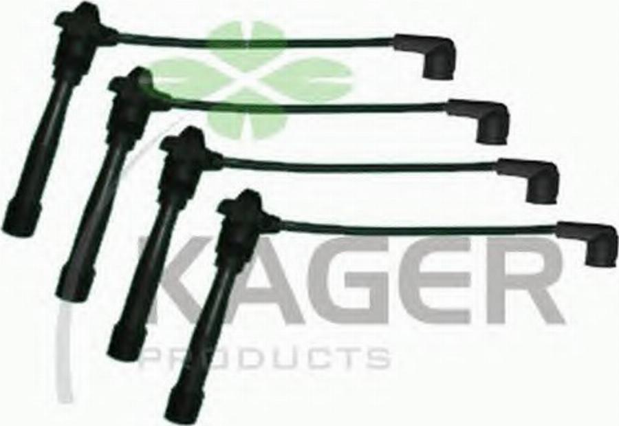 Kager 64-0478 - Комплект проводов зажигания avtokuzovplus.com.ua