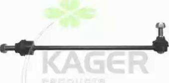 Kager 850002 - Тяга / стійка, стабілізатор autocars.com.ua