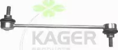 Kager 850004 - Тяга / стійка, стабілізатор autocars.com.ua
