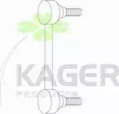 Kager 850140 - Тяга / стійка, стабілізатор autocars.com.ua