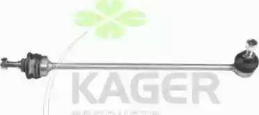 Kager 850143 - Тяга / стійка, стабілізатор autocars.com.ua