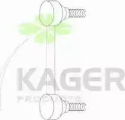 Kager 850178 - Тяга / стійка, стабілізатор autocars.com.ua