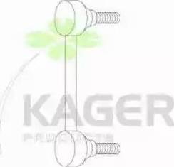 Kager 850213 - Ремкомплект, сполучна тяга стабілізатора autocars.com.ua