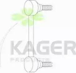 Kager 850228 - Тяга / стойка, стабилизатор avtokuzovplus.com.ua