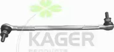 Kager 850240 - Тяга / стійка, стабілізатор autocars.com.ua