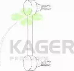 Kager 850265 - Тяга / стійка, стабілізатор autocars.com.ua