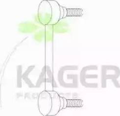 Kager 850270 - Тяга / стійка, стабілізатор autocars.com.ua