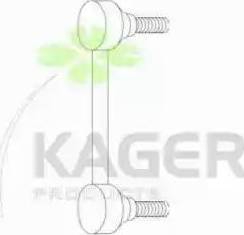Kager 850271 - Тяга / стійка, стабілізатор autocars.com.ua