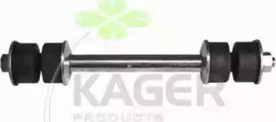 Kager 850335 - Ремкомплект, сполучна тяга стабілізатора autocars.com.ua